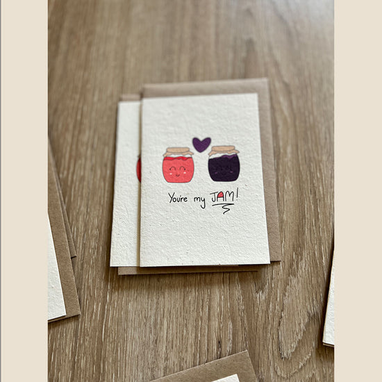 You're My Jam Plantable Card from Rosy Thoughts