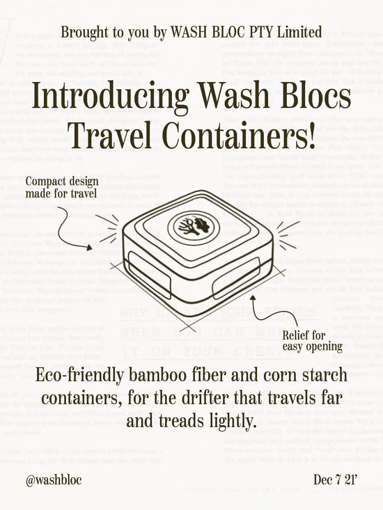 Wash Bloc - Bloc Travel Container