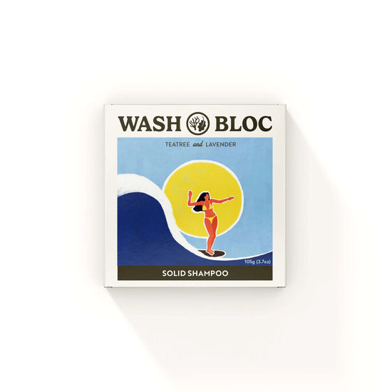 Wash Bloc - Shampoo Bloc with Tea Tree & Lavender Oil