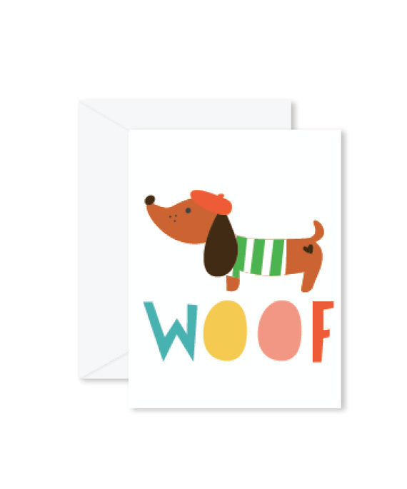 Hello Miss May | Woof Card