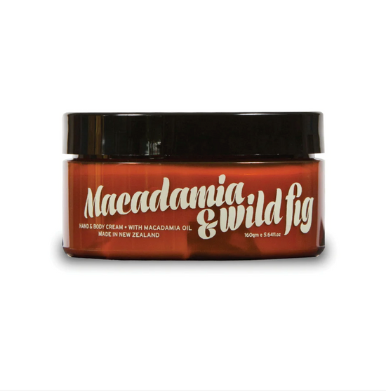 Load image into Gallery viewer, Macadamia and Wild Fig Hand &amp;amp; Body Cream - 160gm
