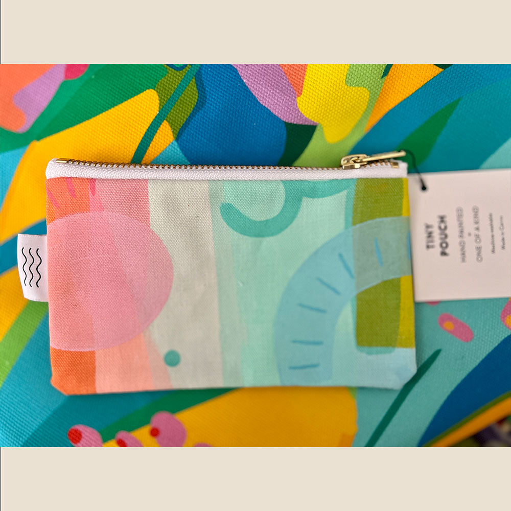 Inkling Hand Painted Tiny Pouch - 121