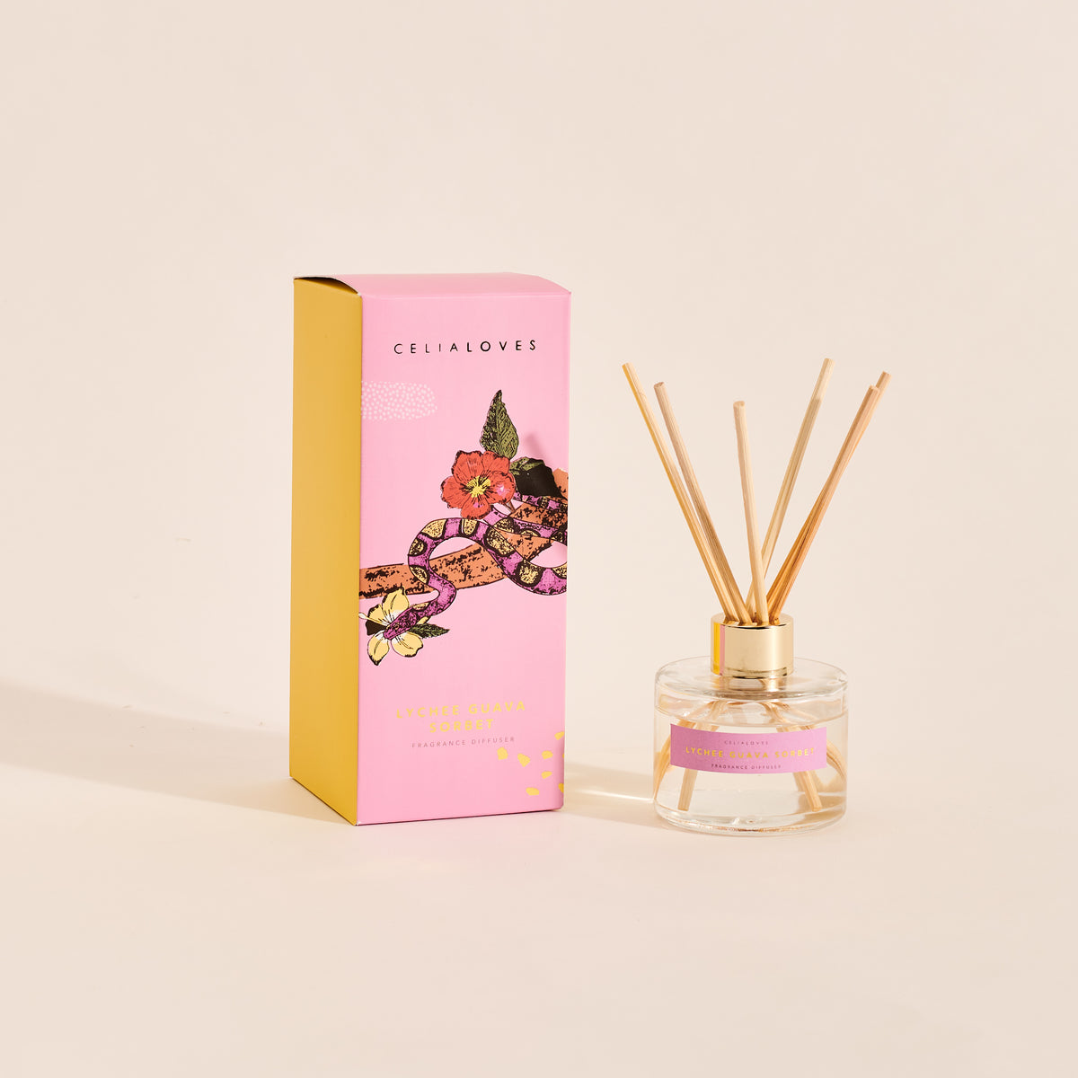 Celia Loves - Lychee Guava Sorbet Diffuser 100ml – liliLife®