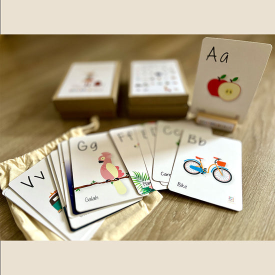 Load image into Gallery viewer, Miss Mila Lilli™ | Alphabet Flashcards
