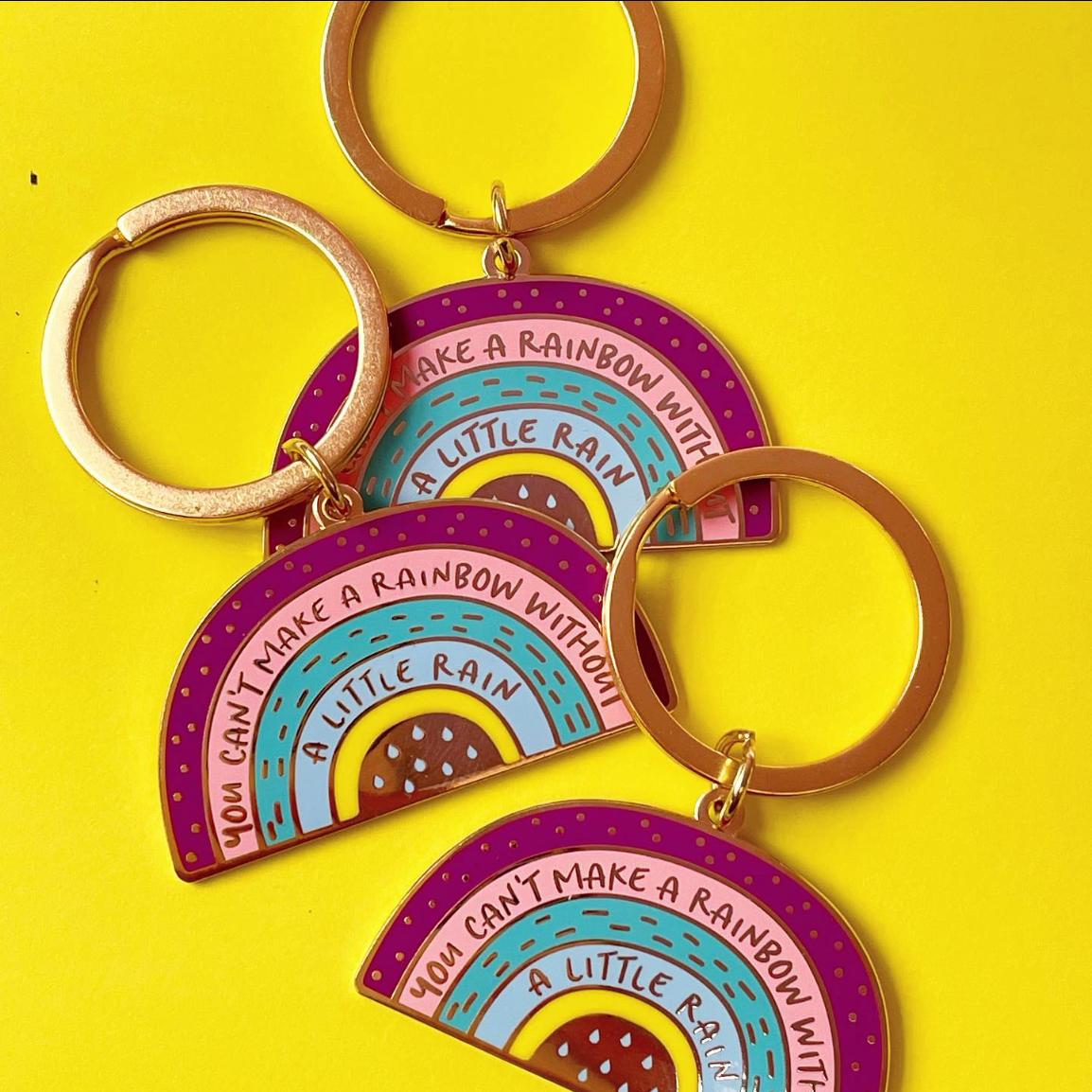 Load image into Gallery viewer, Carla &amp;amp; Co Rainbow Keyring
