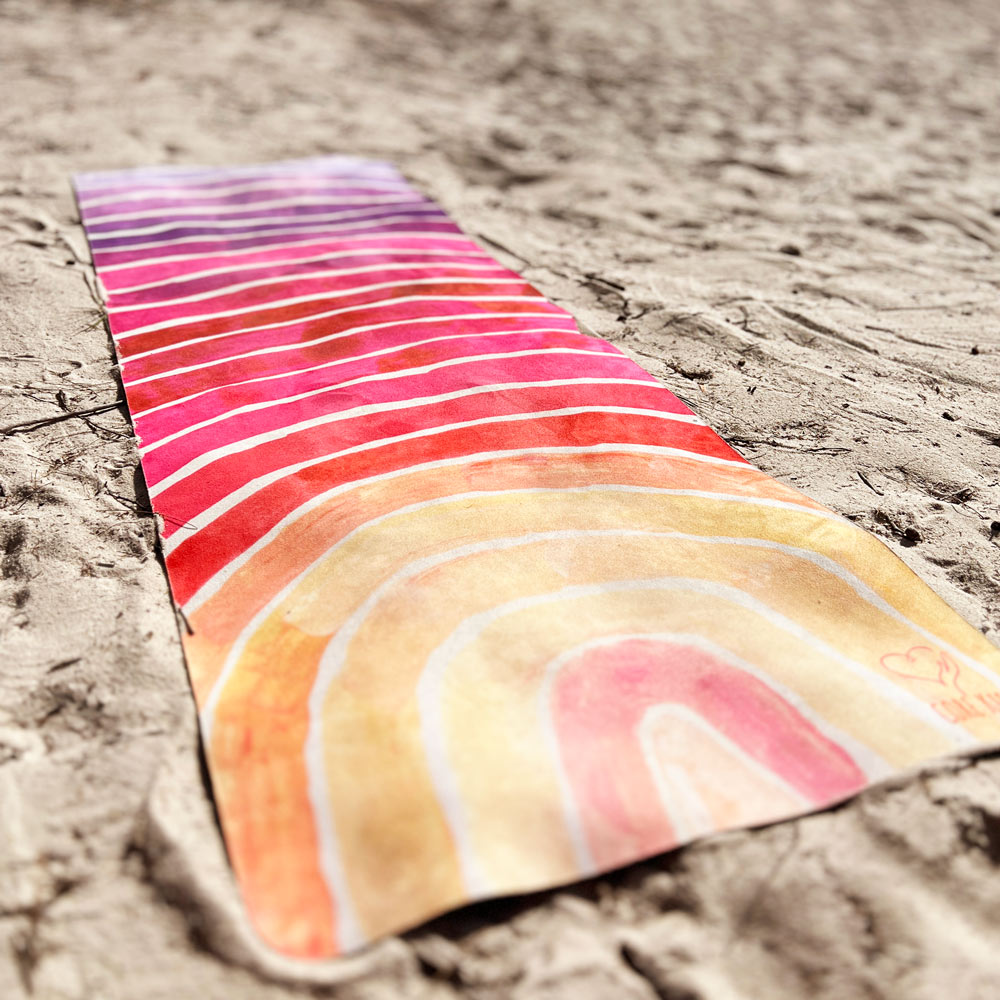 Core Yoga Mats - Lordy Dordie Sunrise Rainbow