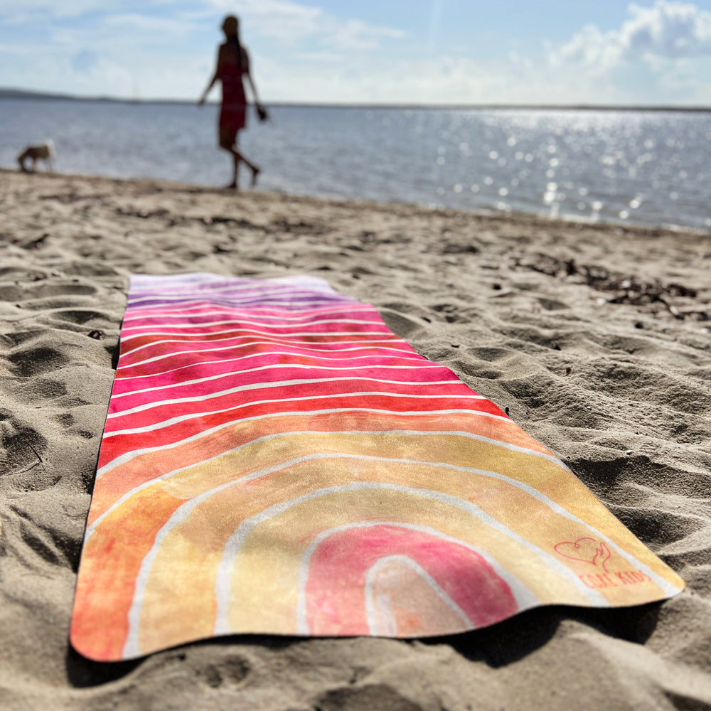 Core Yoga Mats Lordy Dordie Sunrise Rainbow – liliLife®