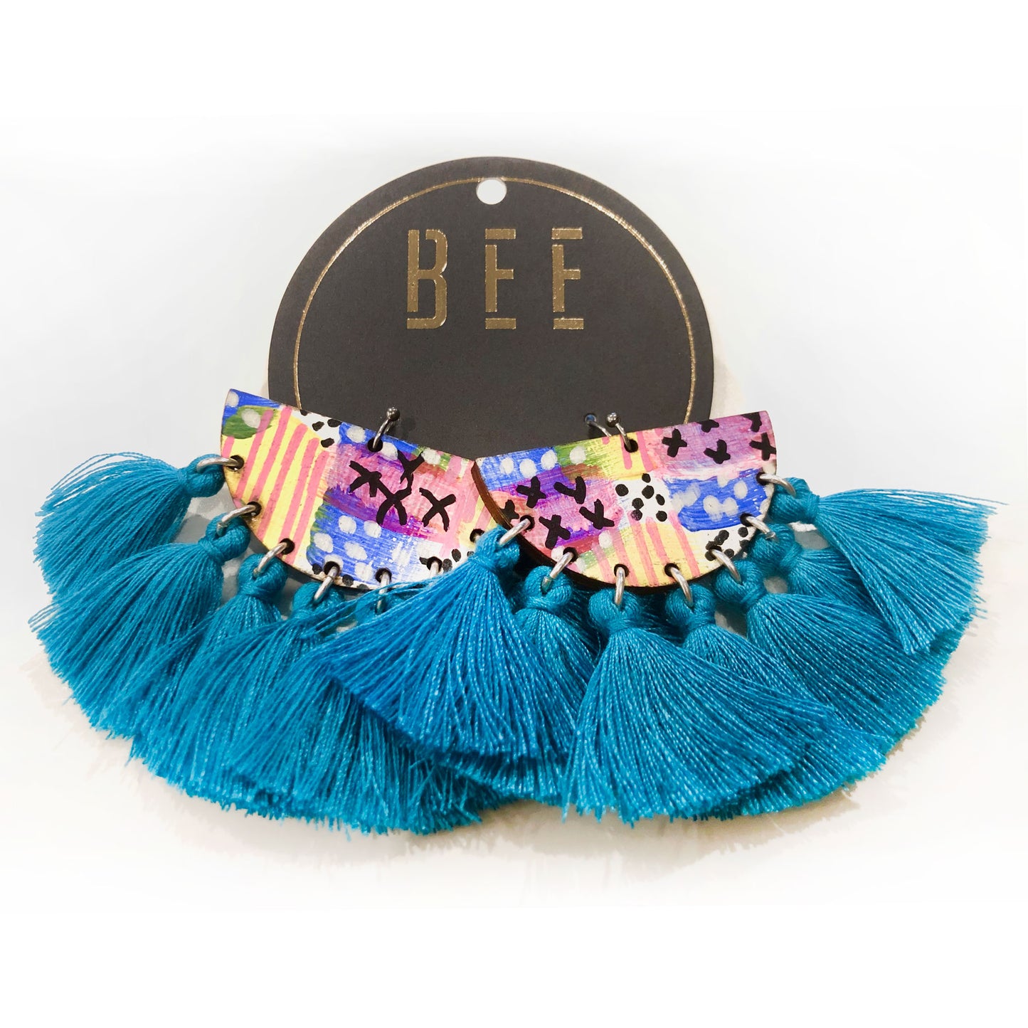 EARRINGS | BEE Deluxe Drops - Bret Blue One