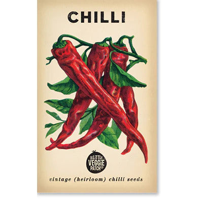 Load image into Gallery viewer, Little Veggie Patch Co - Chilli &amp;#39;Cayenne&amp;#39; Heirloom Seeds
