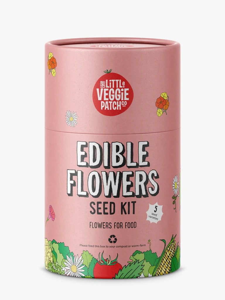 Load image into Gallery viewer, Little Veggie Patch Co - Edible Flowers Seed Kit
