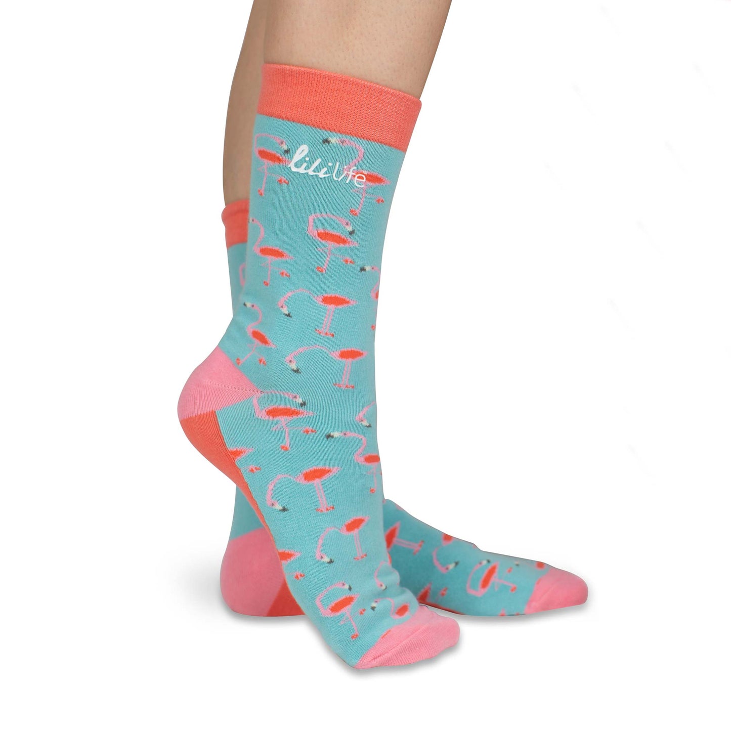H 'n' H - Retro Flamingo Socks