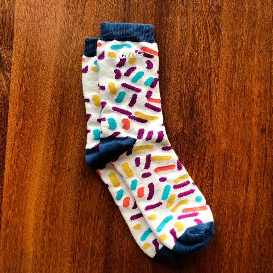 Load image into Gallery viewer, Adult Crew Socks | Jelly Beans
