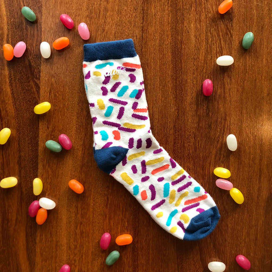Load image into Gallery viewer, Adult Crew Socks | Jelly Beans
