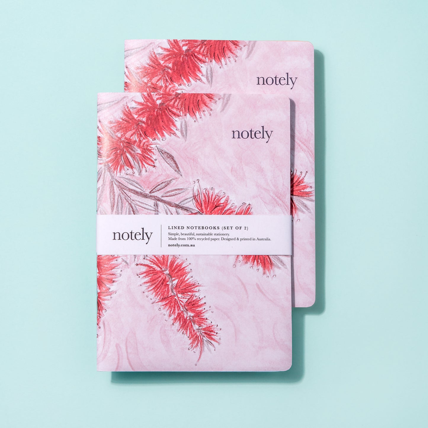 Notely: A5 Notebook - Jenica Smith designed - set of 2