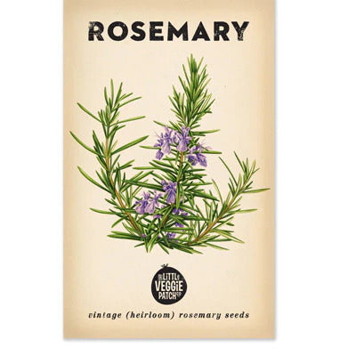 Load image into Gallery viewer, Little Veggie Patch Co - Rosemary &amp;#39;Rosy&amp;#39; Heirloom Seeds
