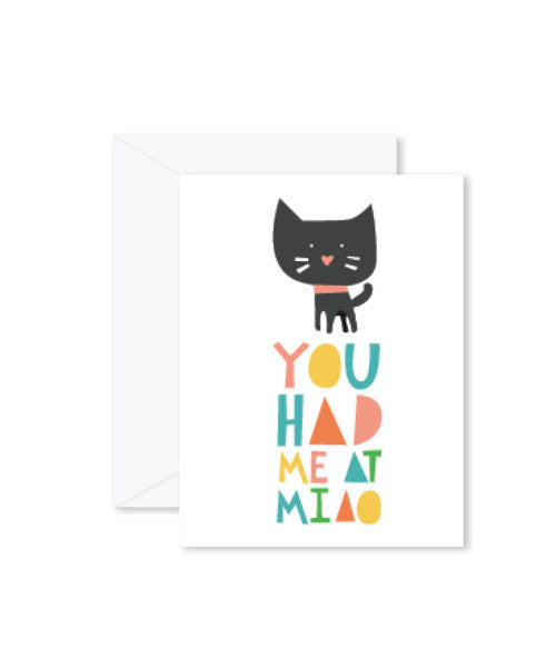 Load image into Gallery viewer, Hello Miss May | You Had me at Miao Card
